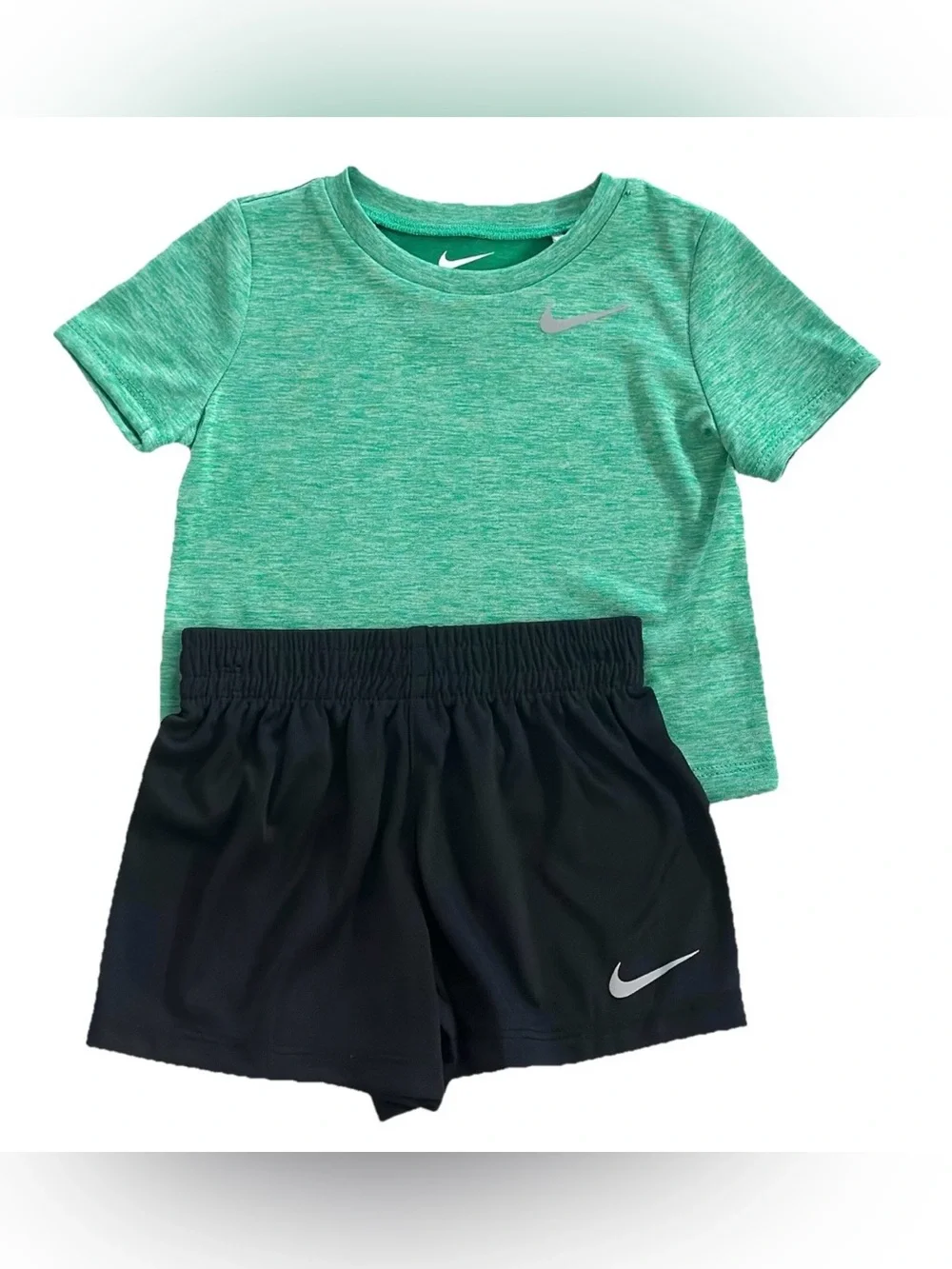 Nike Boys 12 Months 2-Piece Outfit Sets Lot of 3 NWT Shorts & Tees Athletic